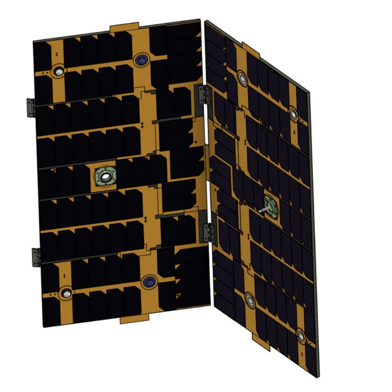 RigidDeployable Solar Array DCUBED