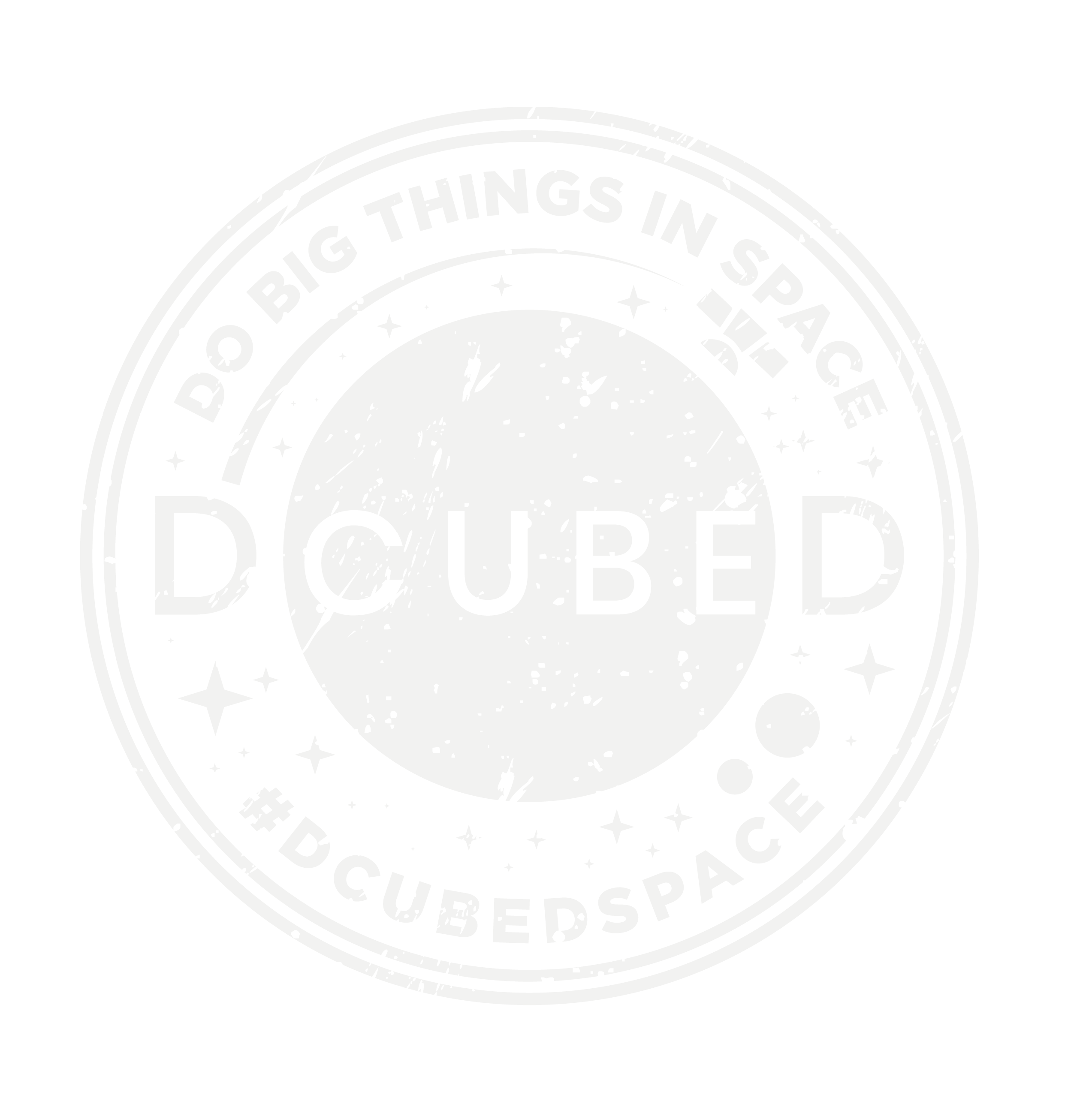 DCUBED - Do big things in space - badge